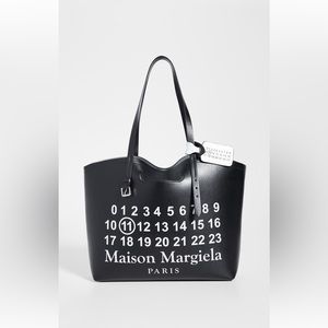 Maison margiela shopping totes, faux leather, authenticity guaranteed.